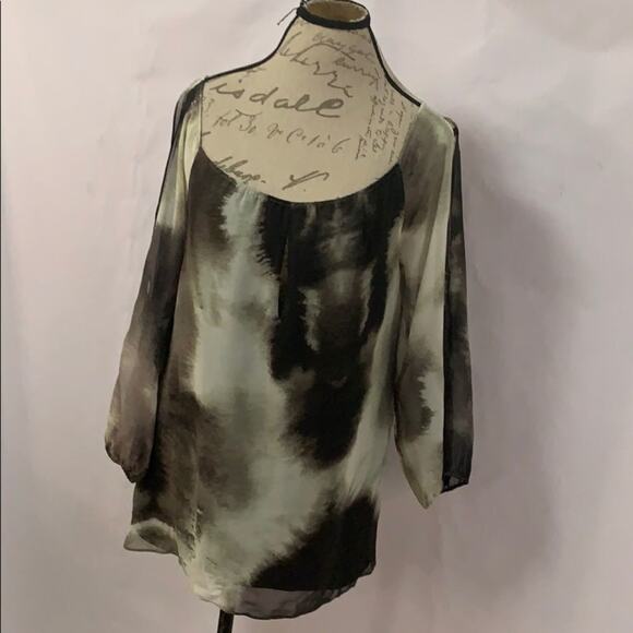 ALICE +‎ OLIVE  BLOUSE OPEN SHOULDERS SZ S/P - Picture 1 of 6